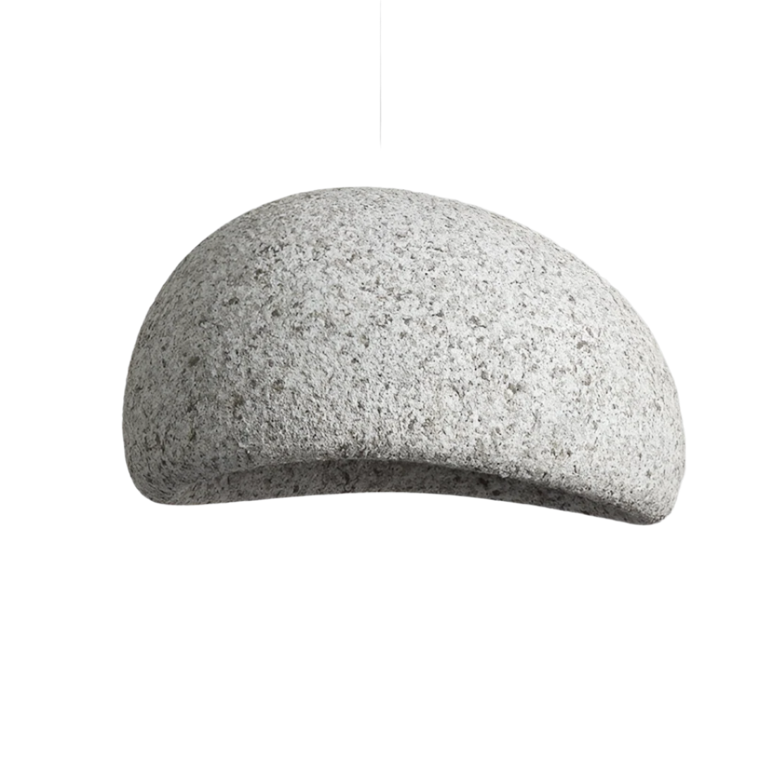Wabi Sabi Fiberglass Pendant Light | Japandi Style, 7 Sizes