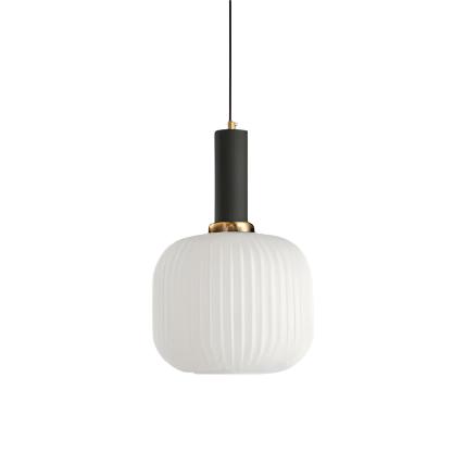Retro Tinted Glass Pendant Light | Nordic Style, E27