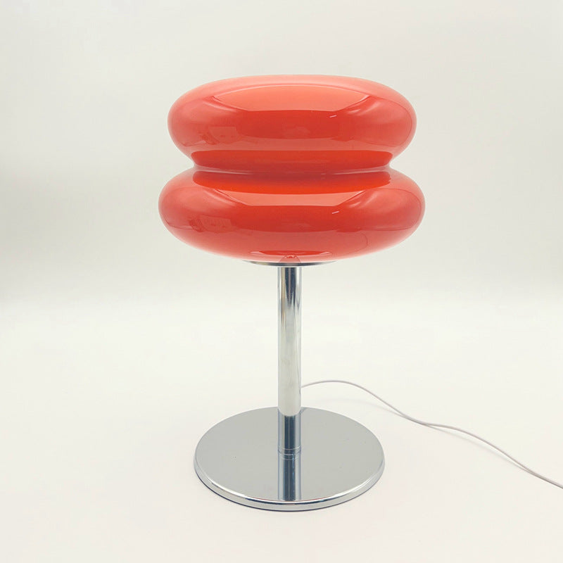 Cloud Glass Table Lamp | Retro G9 Design, Chrome Base