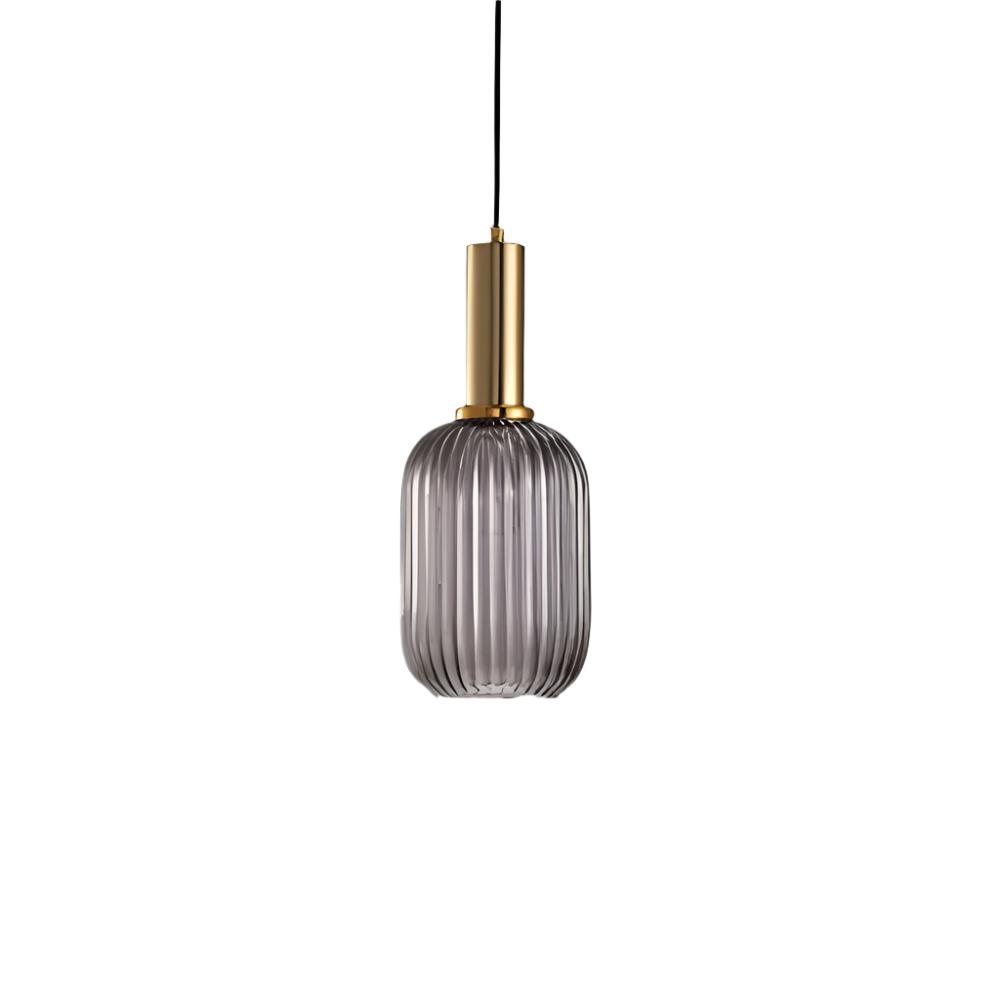 Retro Tinted Glass Pendant Light | Nordic Style, E27