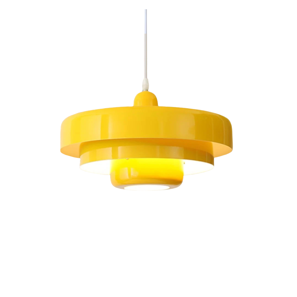 Round Metal Ceiling Light | Scandinavian Style, E27