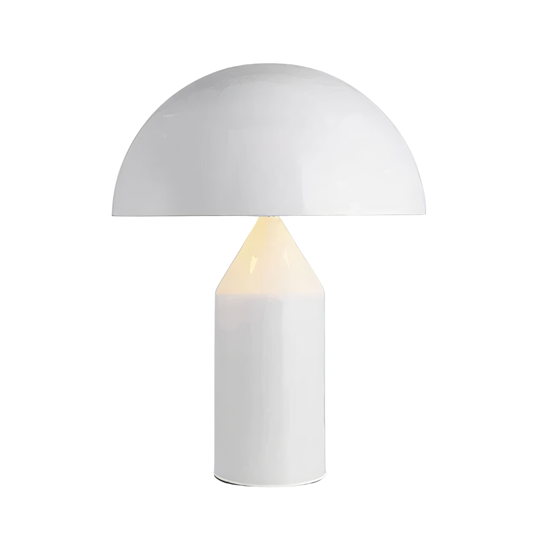 Mushroom Table Lamp | Wireless LED, Dimmable Metal Design