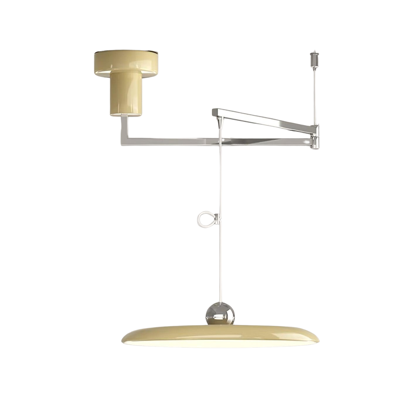 Geometric Pendant Light | Dimmable, Metal and Acrylic Design