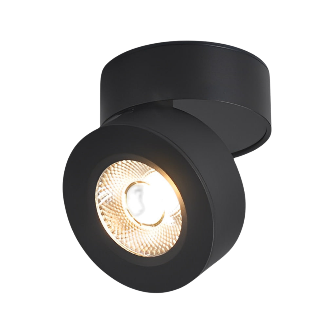 Adjustable LED Ceiling Spotlight | Surface Mount, 3000K Warm White