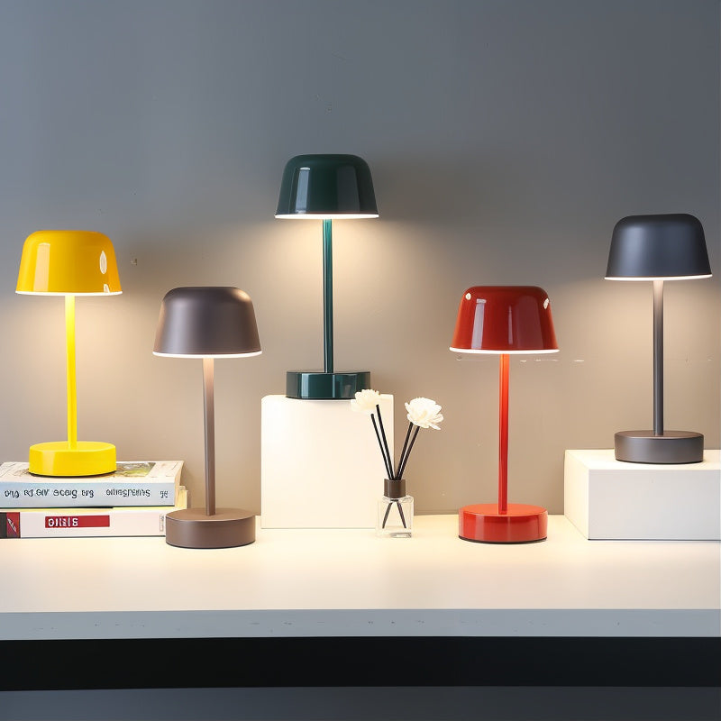 Wireless Dimmable Table Lamp | Rechargeable Aluminium Design