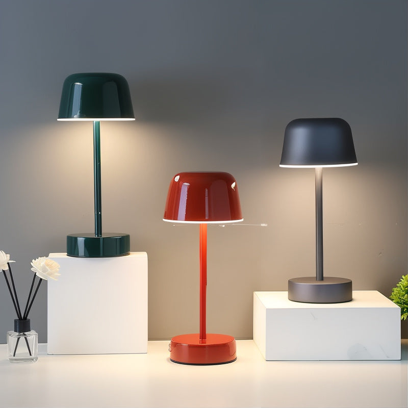 Wireless Dimmable Table Lamp | Rechargeable Aluminium Design