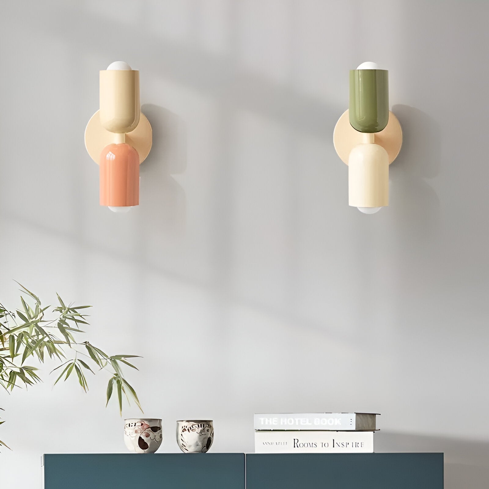 Double Head Iron Wall Sconce | Nordic Style, Up-Down Light