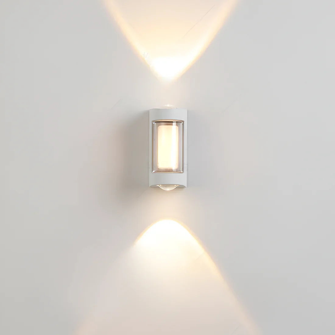Outdoor Up Down Wall Light | Nordic Minimalist, 3000K Warm White