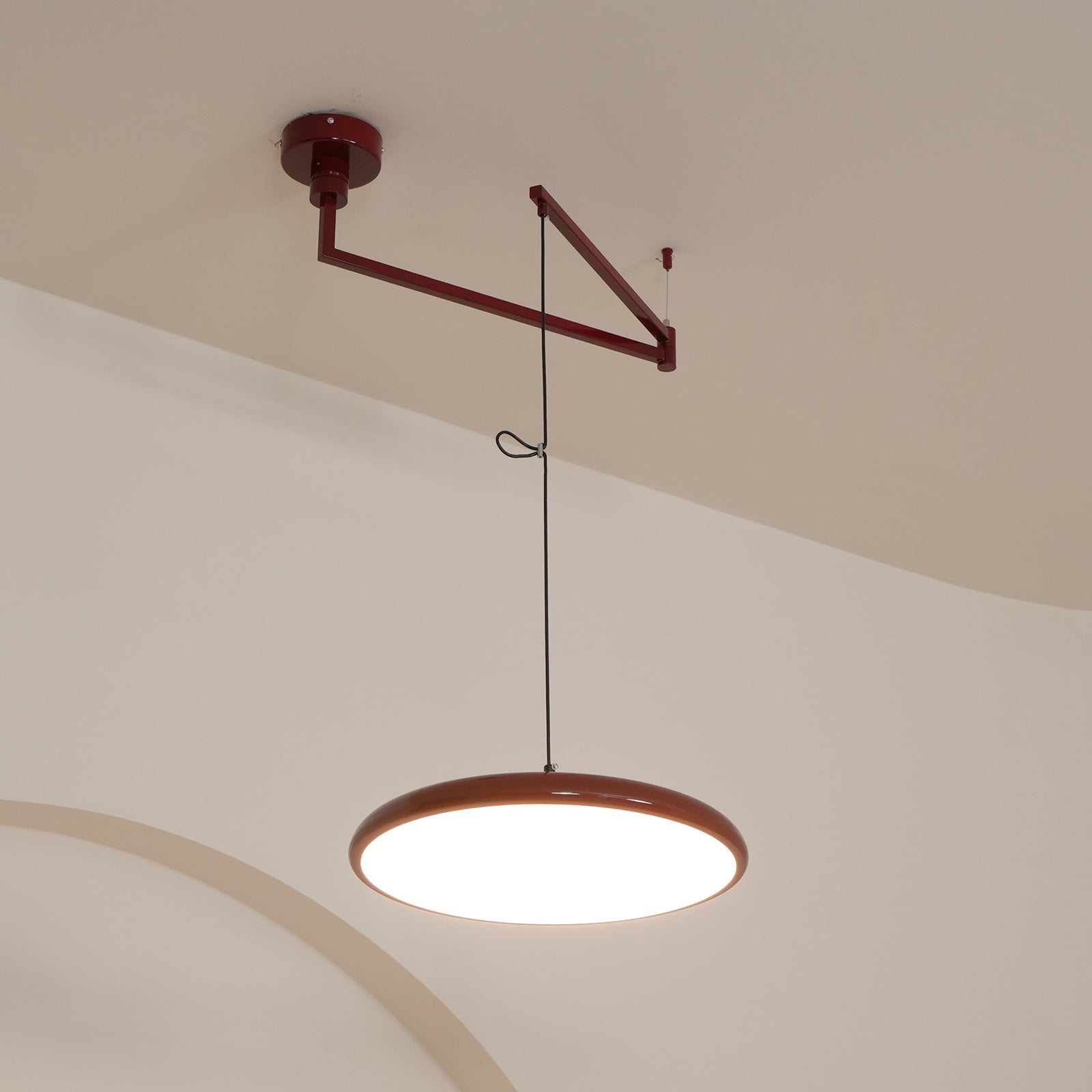 Geometric Pendant Light | Dimmable, Metal and Acrylic Design
