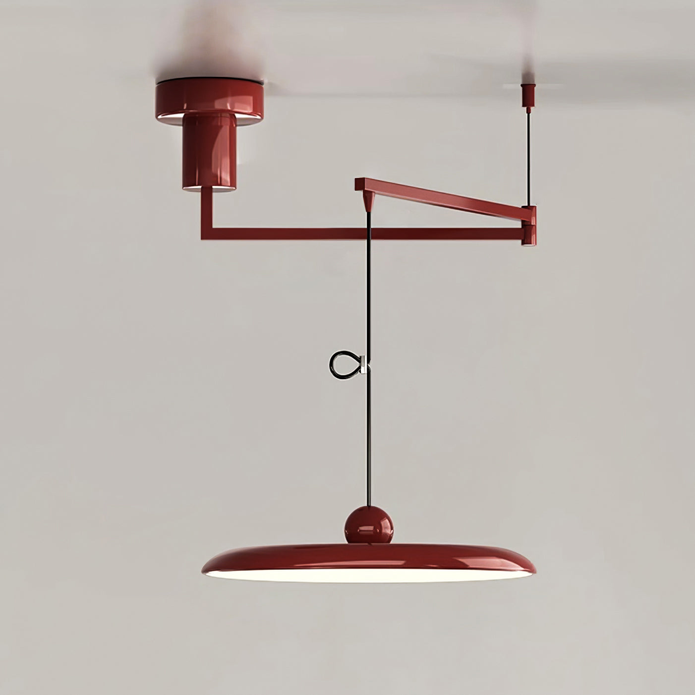 Geometric Pendant Light | Dimmable, Metal and Acrylic Design