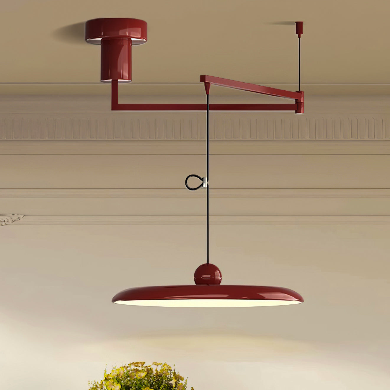 Geometric Pendant Light | Dimmable, Metal and Acrylic Design
