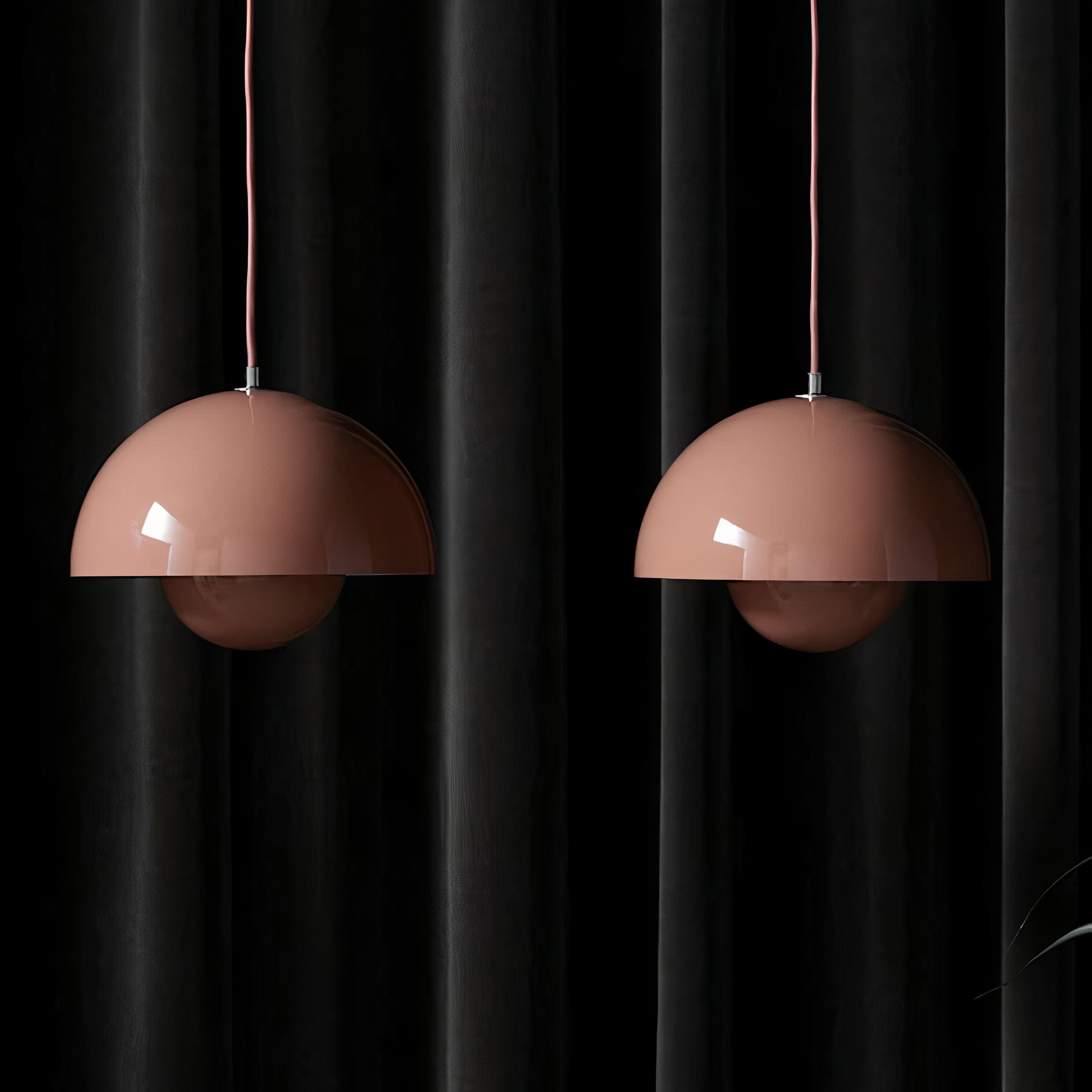 Coloured Pendant Light | Scandinavian LED, Dimmable Metal