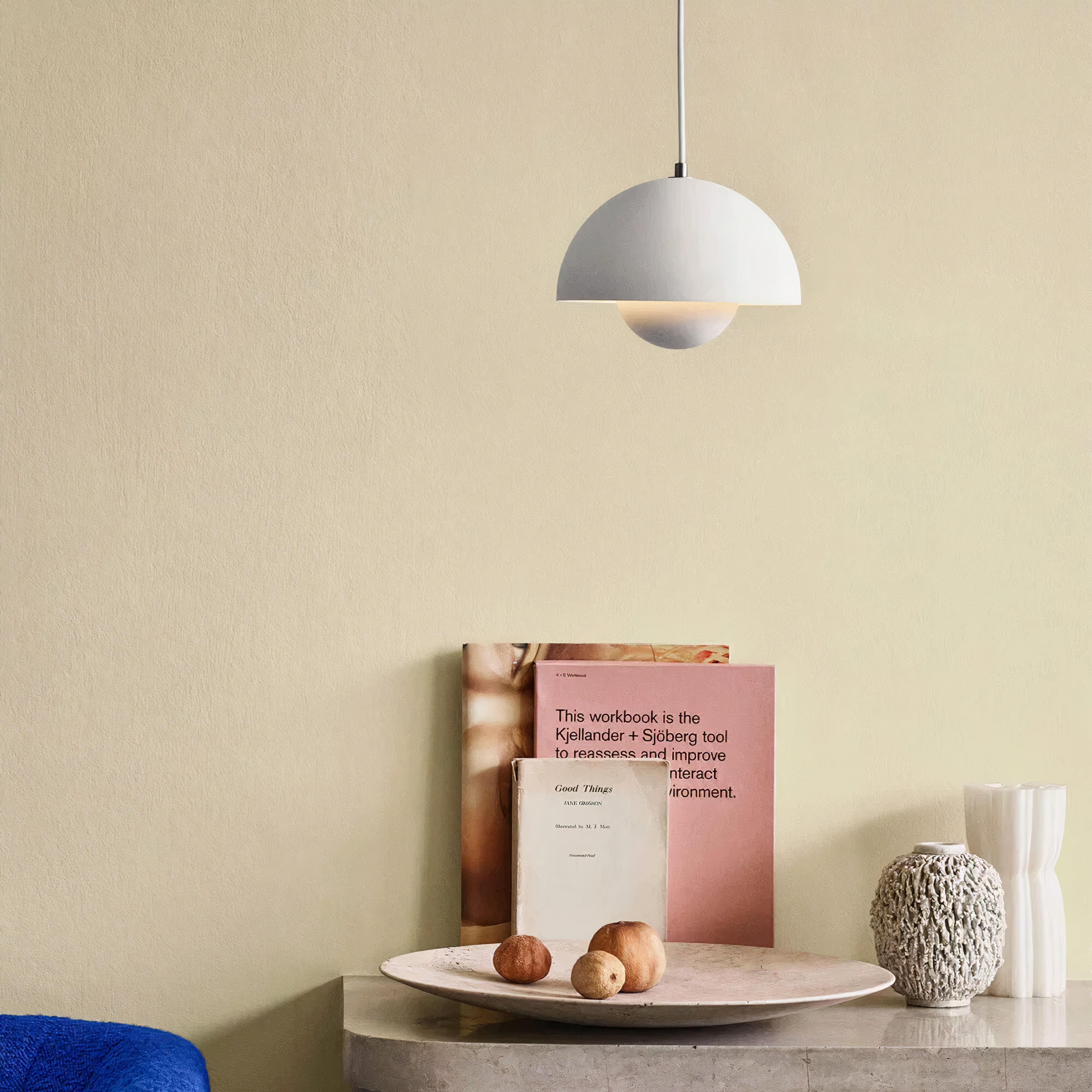 Coloured Pendant Light | Scandinavian LED, Dimmable Metal