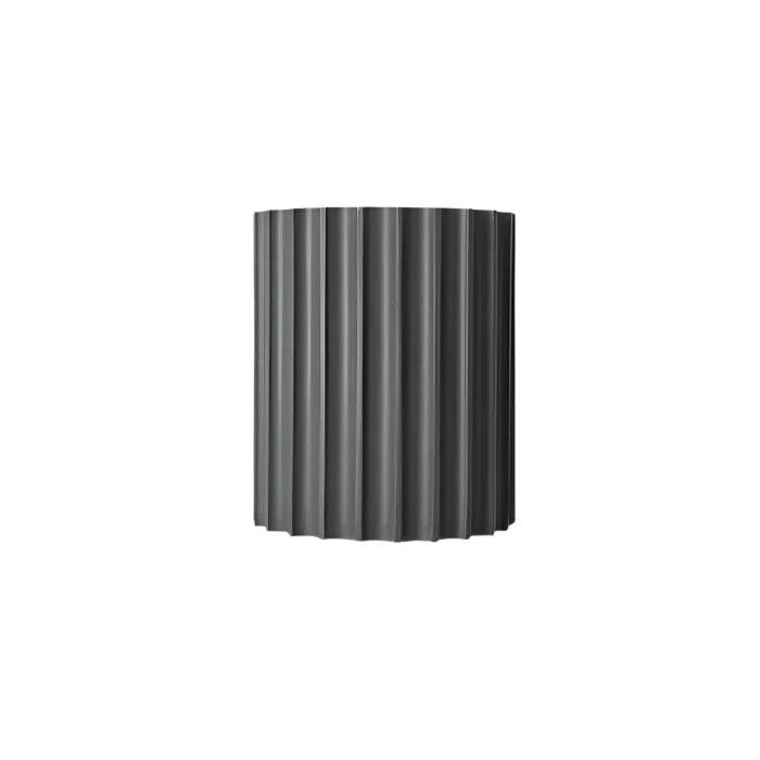 Nordic Resin Wall Light | Sculptural Wave Shade, Warm Glow