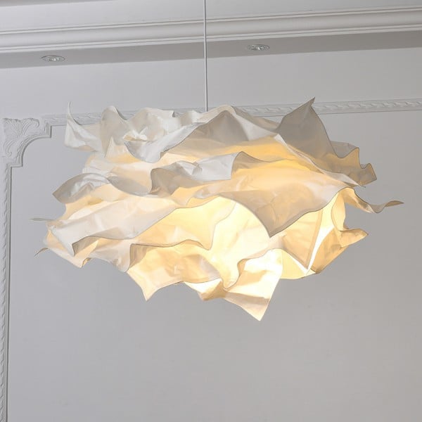 Cloud Pendant Light | Nordic Parchment Shade, Japandi Style