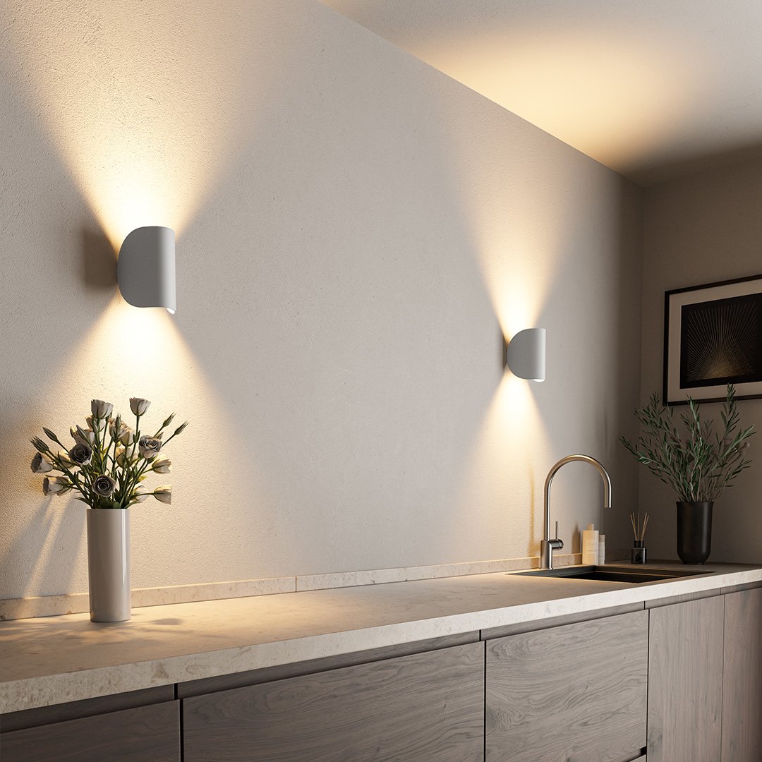 Adjustable Up-Down LED Wall Sconce | Italian-Inspired Metal Design