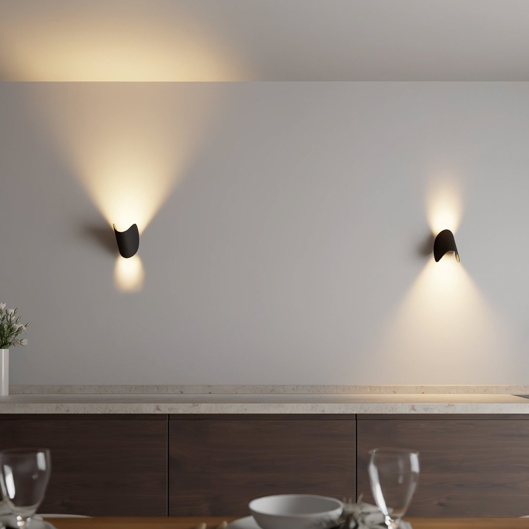 Adjustable Up-Down LED Wall Sconce | Italian-Inspired Metal Design