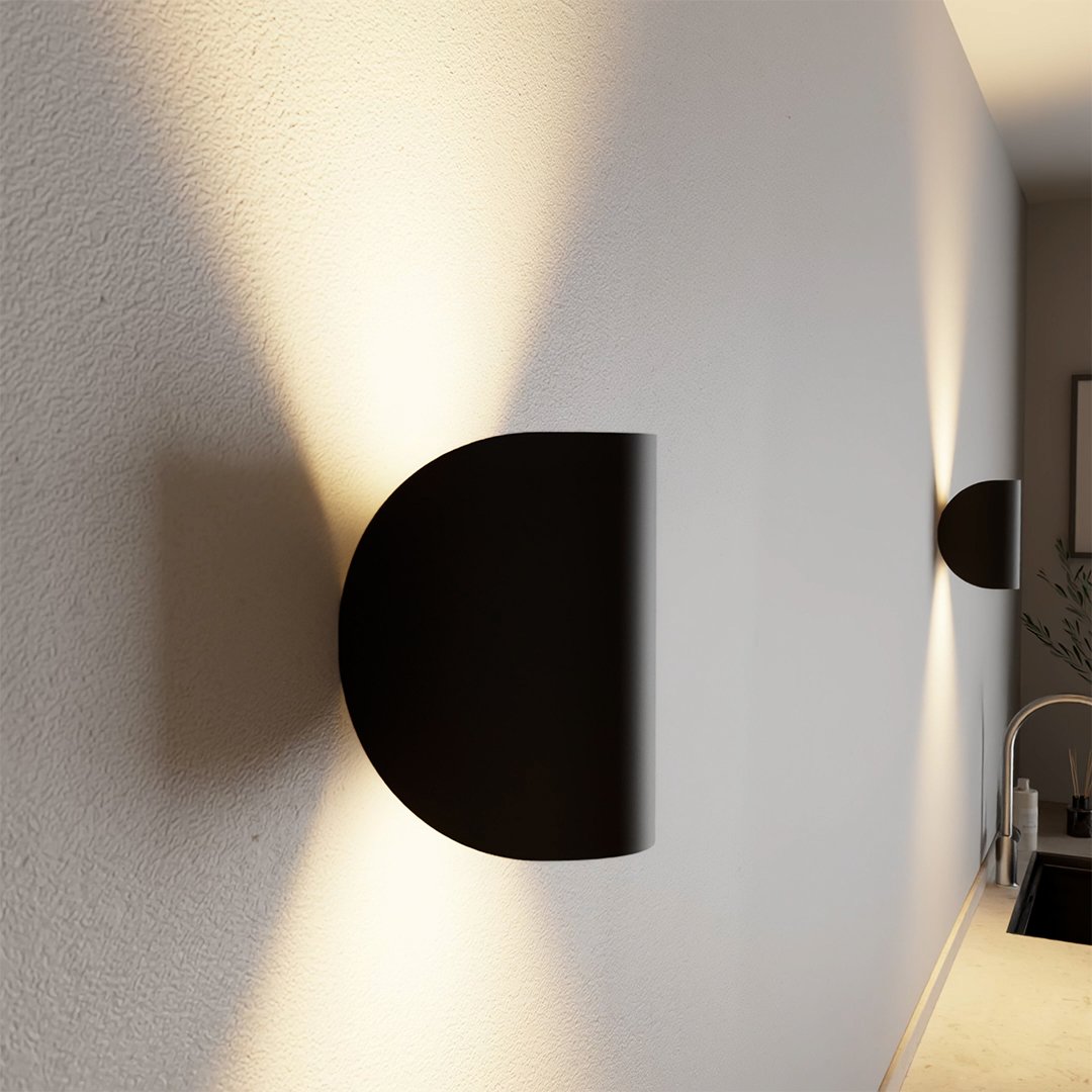 Adjustable Up-Down LED Wall Sconce | Italian-Inspired Metal Design