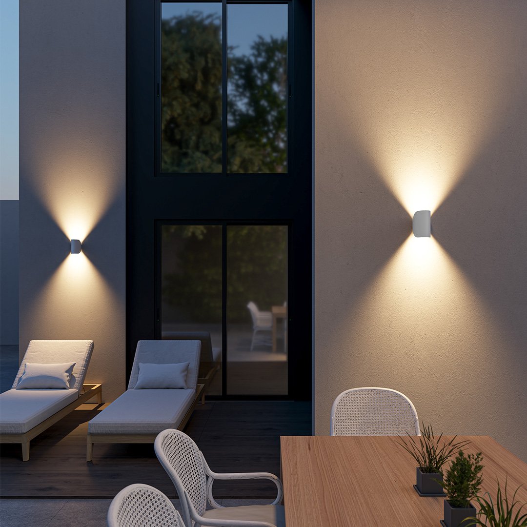 Adjustable Up-Down LED Wall Sconce | Italian-Inspired Metal Design