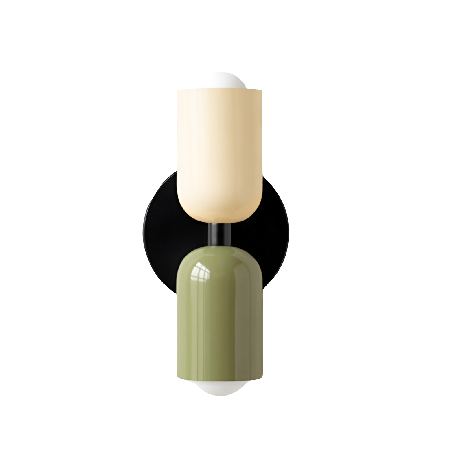 Double Head Iron Wall Sconce | Nordic Style, Up-Down Light
