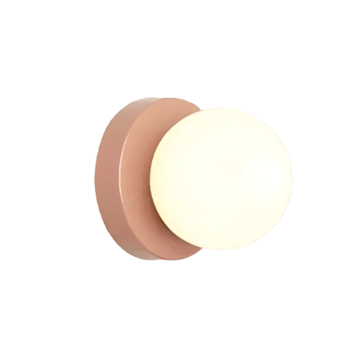Nordic Round LED Wall Light | Scandinavian Style, G9 Warm Glow
