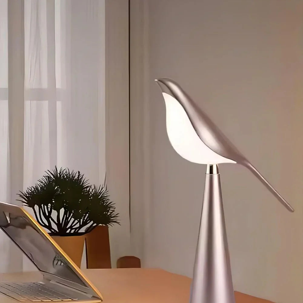 Bird Design LED Table Lamp | Dimmable, 3 Colour Temperatures
