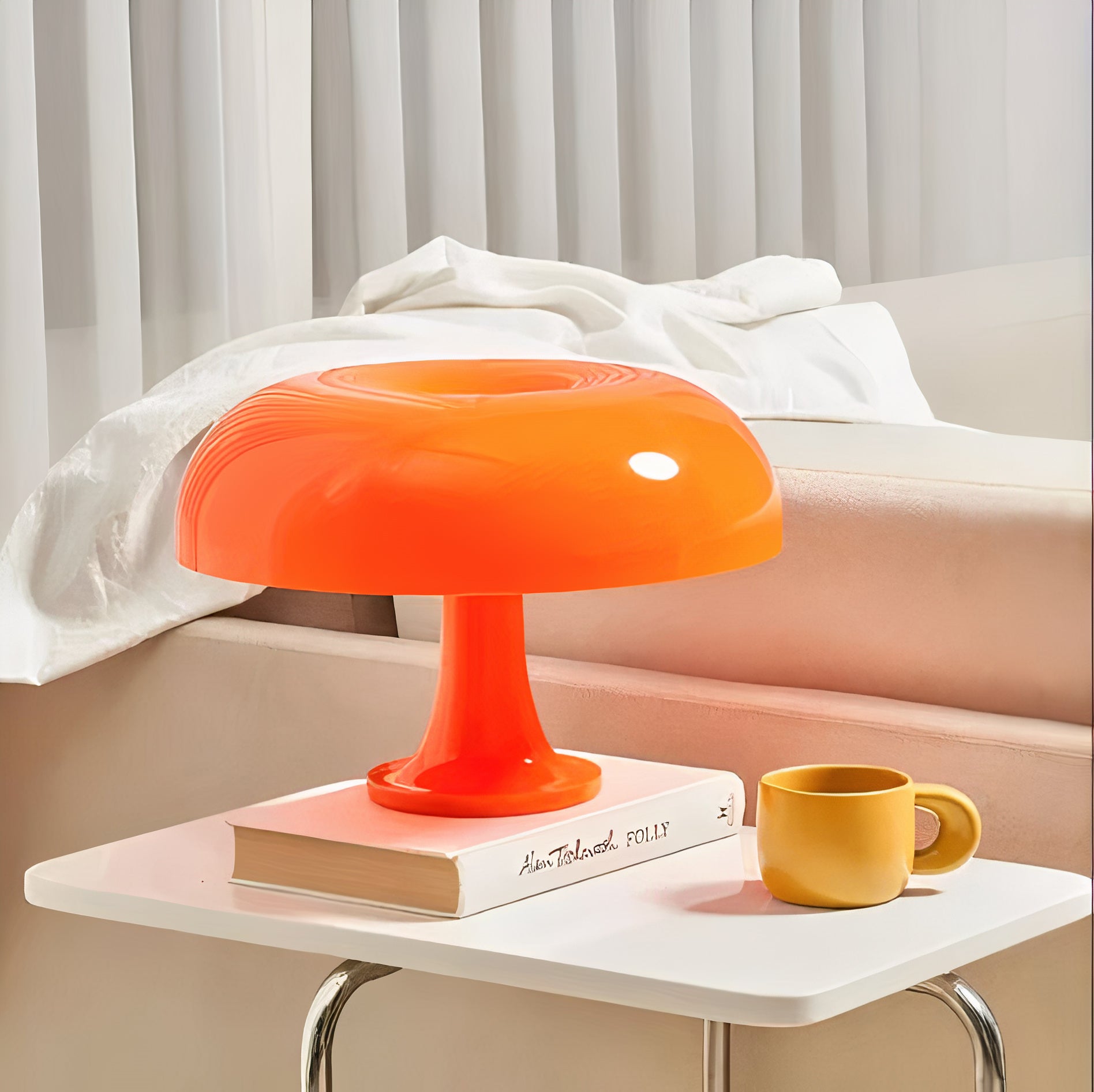 Retro Mushroom Table Lamp | 1960s Italian Design, 4x E14
