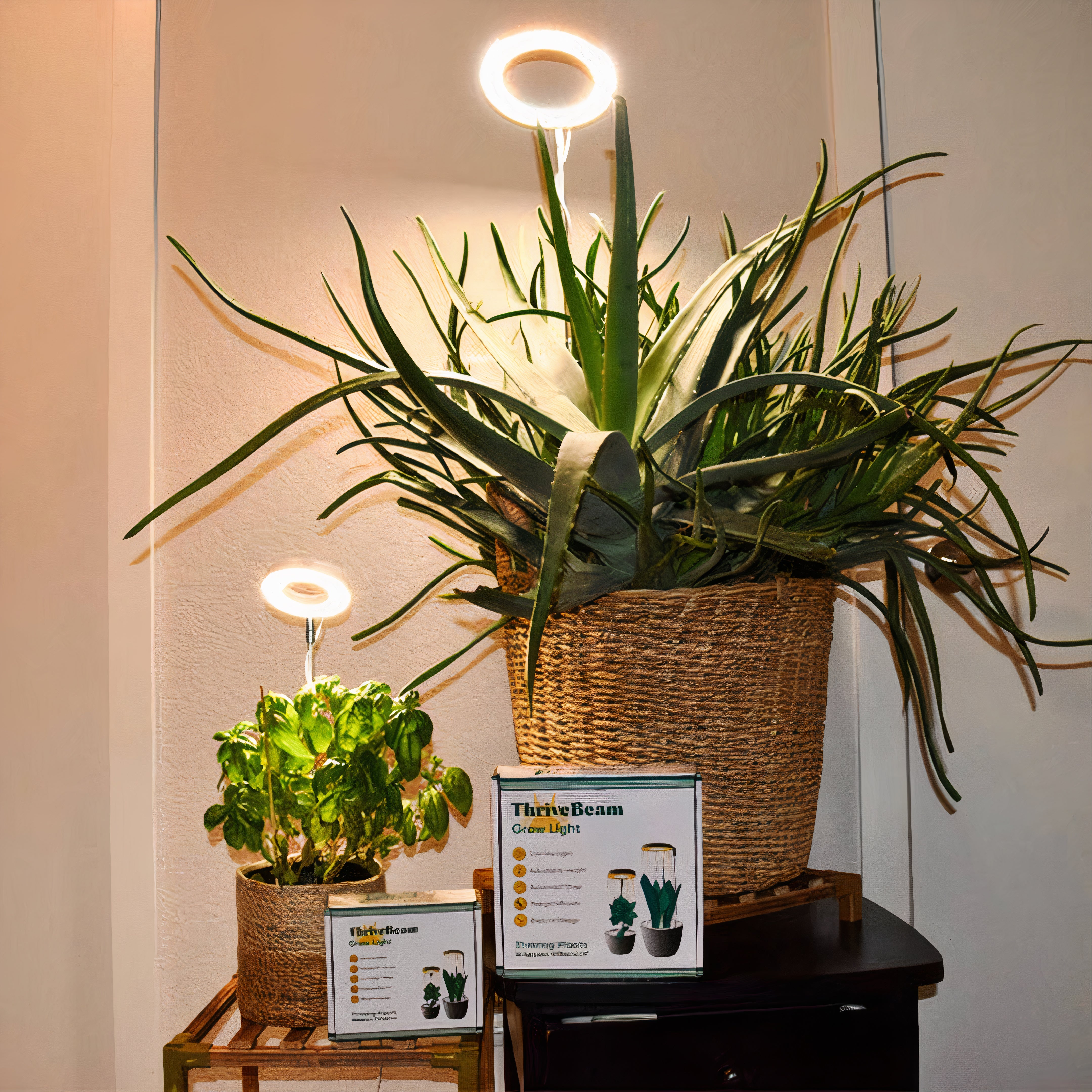 Full Spectrum Plant Grow Light | Dimmable LED, Built-In Timer
