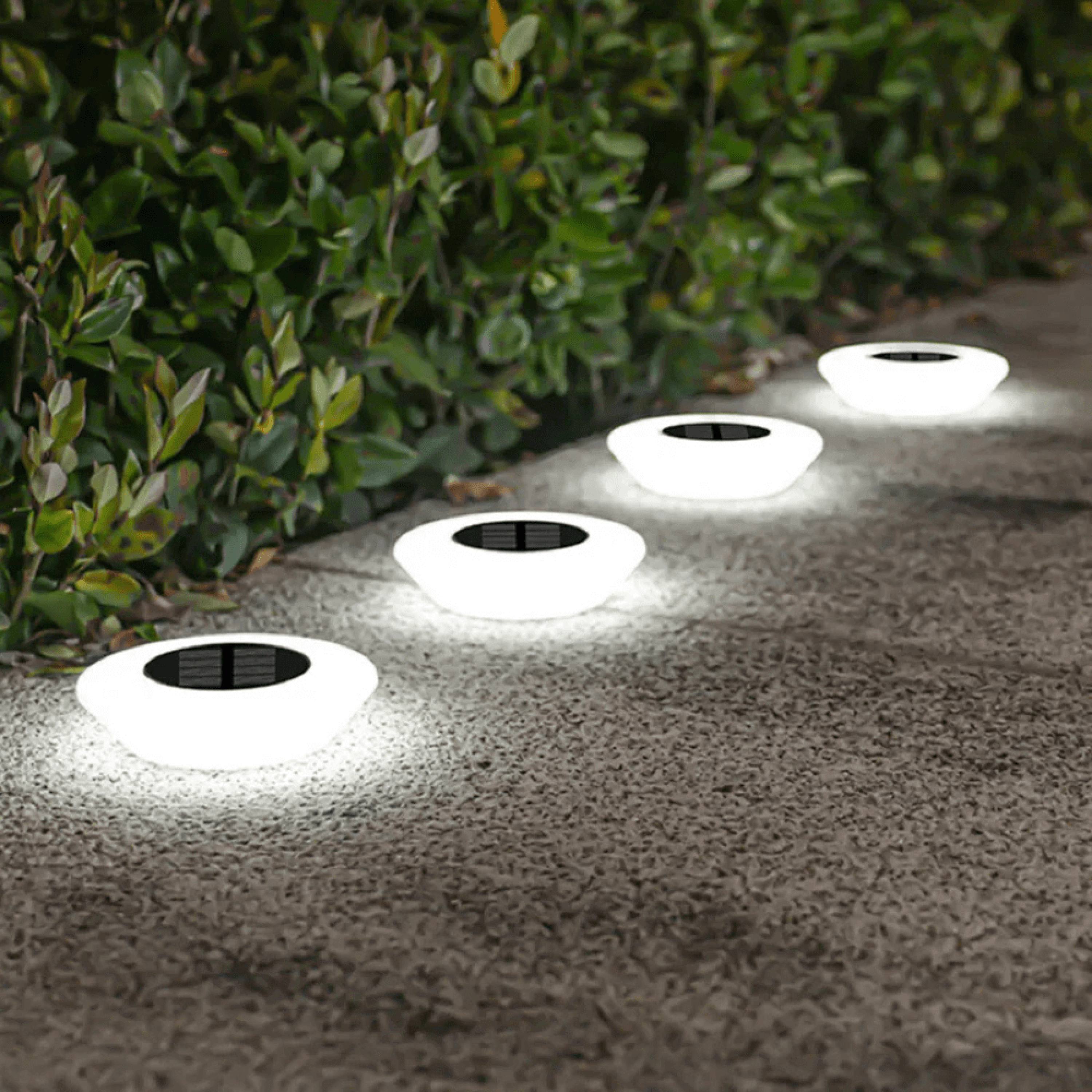 Solar Pathway Lights | Set of 2, IP65 Weatherproof