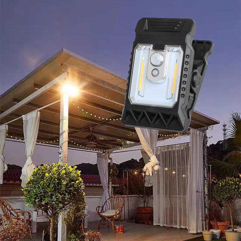Solar Clip Outdoor Light | Motion Sensor, Dual Charge